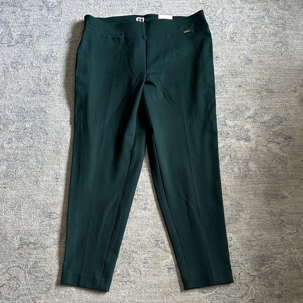 Anne Klein pants
Size 1X
Color forest green